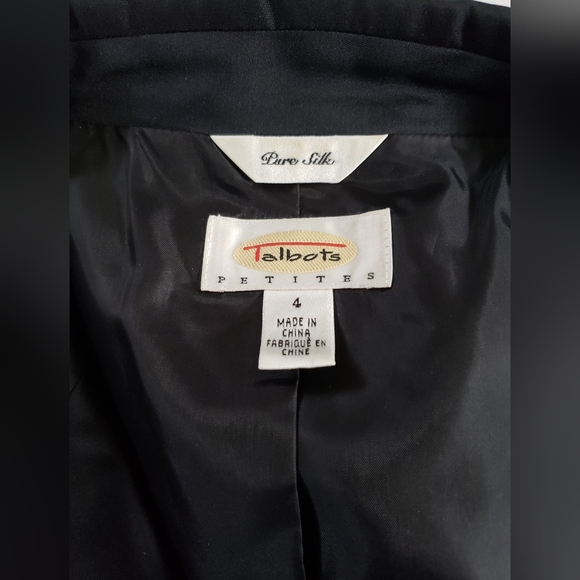 Talbots Beautiful Silk Blazer/Jacket - Picture 7 of 9